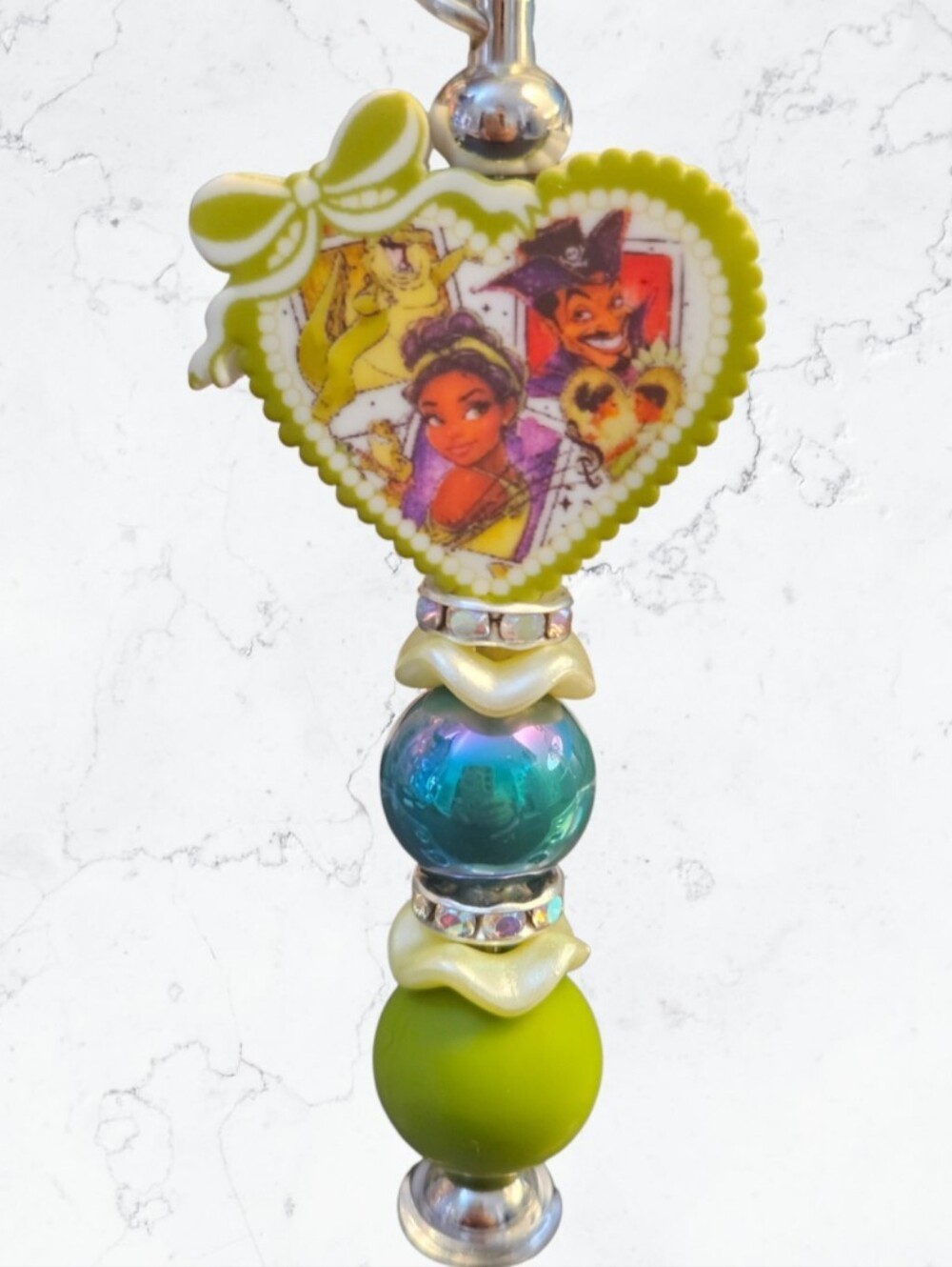 Disney's Tiana Womans Bag Charm/ Keychain
